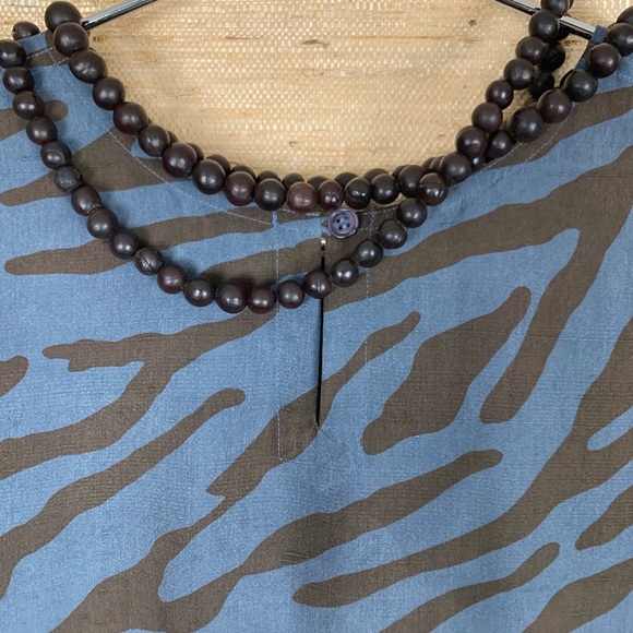 debra deRoo Silk Animal Print Maxi Dress - Picture 4 of 8